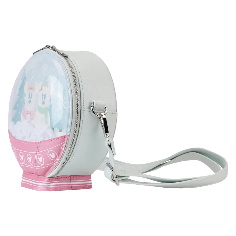 LOUWDTB2877 Disney - Mickey & Friends Pastel Snowglobe Crossbody - Loungefly - Titan Pop Culture