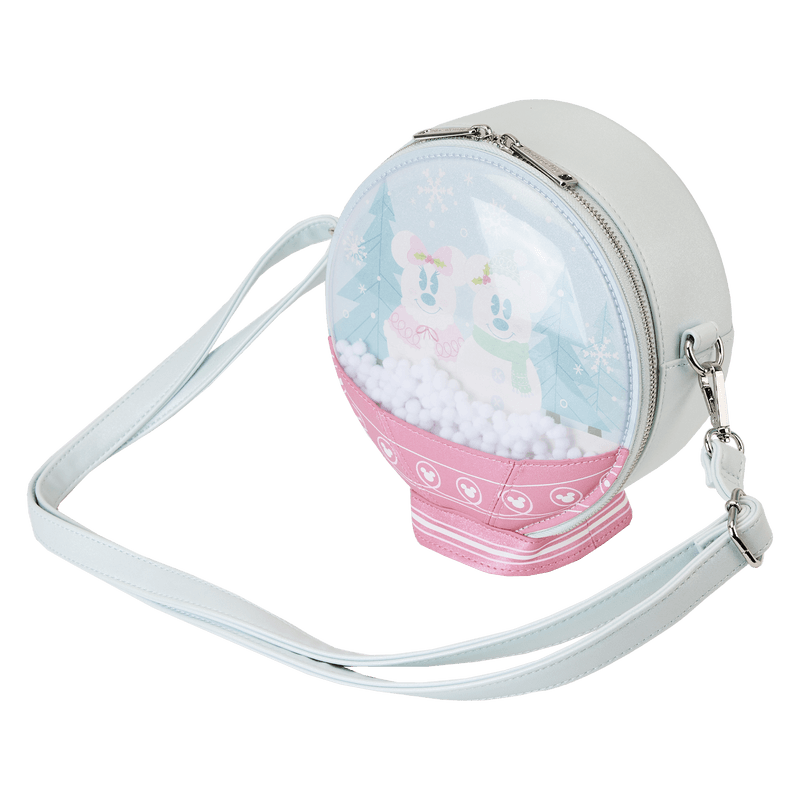 LOUWDTB2877 Disney - Mickey & Friends Pastel Snowglobe Crossbody - Loungefly - Titan Pop Culture