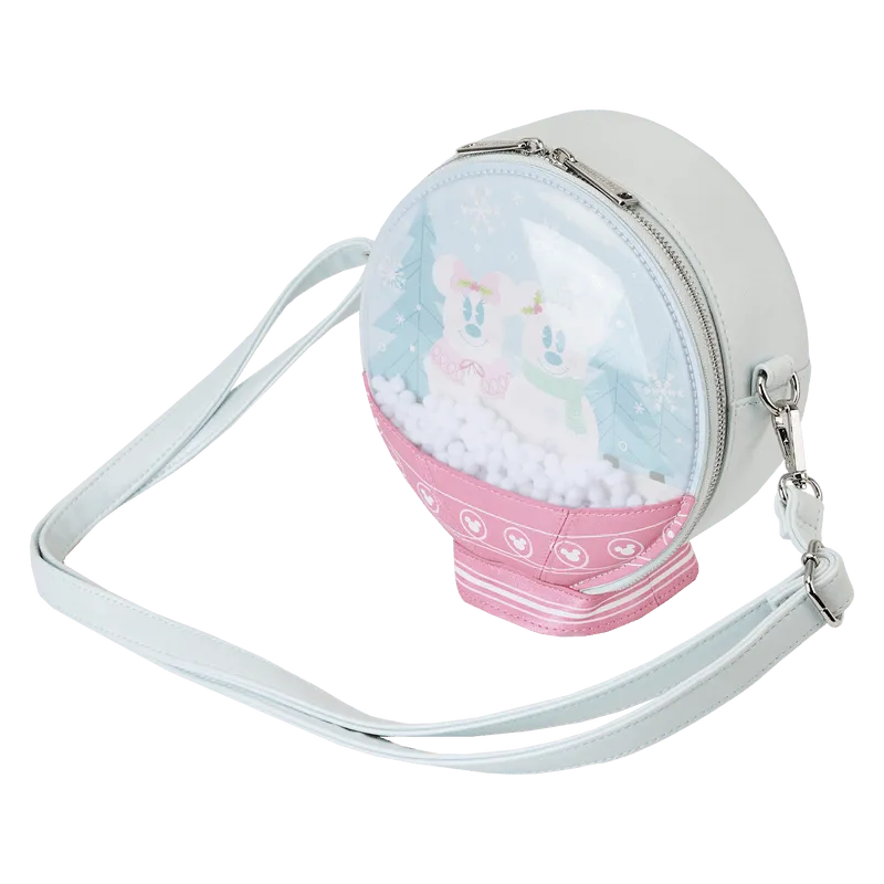 LOUWDTB2877 Disney - Mickey & Friends Pastel Snowglobe Crossbody - Loungefly - Titan Pop Culture