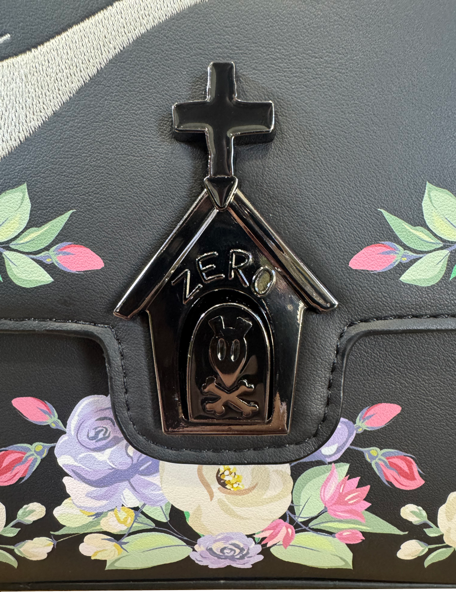 The Nightmare Before Christmas – Bolso cruzado de flores prensadas exclusivo de EE. UU. [RS]