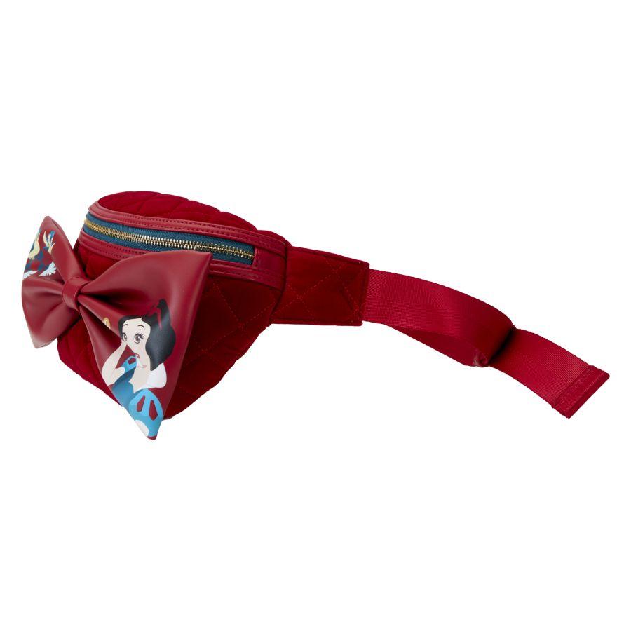 LOUWDTB2945 Snow White (1937) - Classic Bow Velvet Belt Bag - Loungefly - Titan Pop Culture