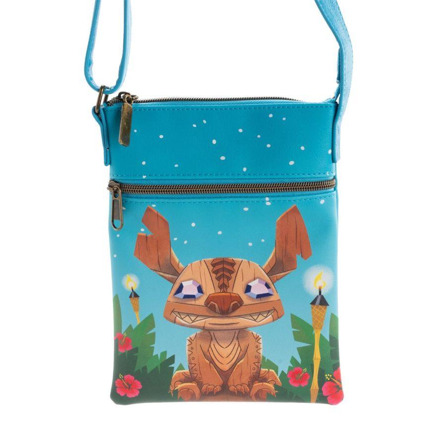 LOUWDTB2952 Lilo and Stitch - Tiki Stitch US Exclusive Passport Bag [RS] - Loungefly - Titan Pop Culture