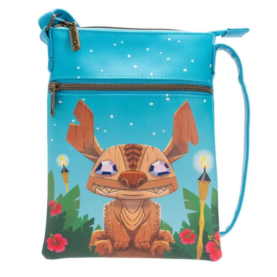 LOUWDTB2952 Lilo and Stitch - Tiki Stitch US Exclusive Passport Bag [RS] - Loungefly - Titan Pop Culture