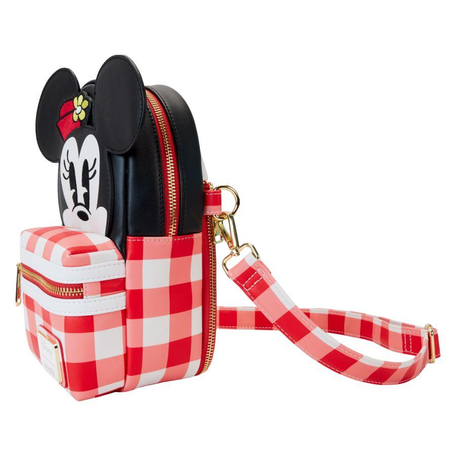 LOUWDTB3009 Minnie Mouse - Cup Holder Crossbody Bag - Loungefly - Titan Pop Culture