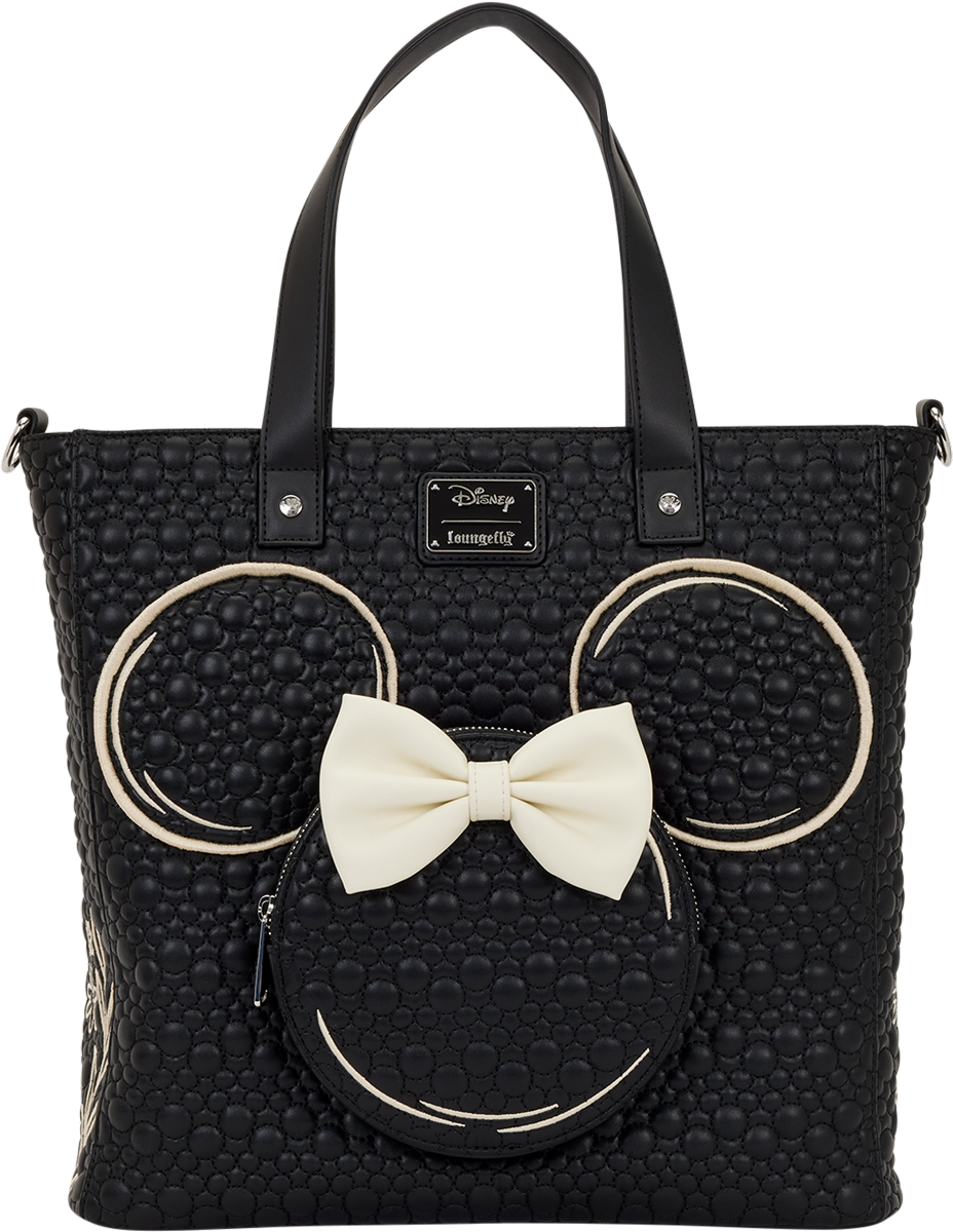 Disney – Minnie Mouse Sketched Convertible Backpack & Tote Bag