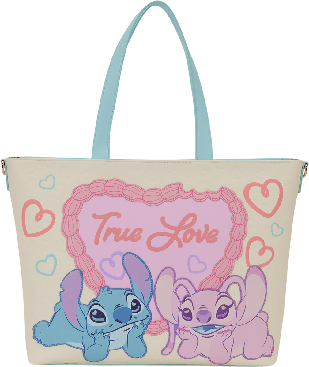 Lilo & Stitch – Stitch & Angel “True Love” Tote Bag