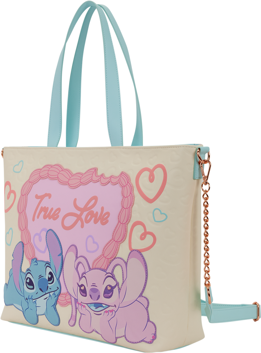 Lilo & Stitch – Stitch & Angel “True Love” Tote Bag