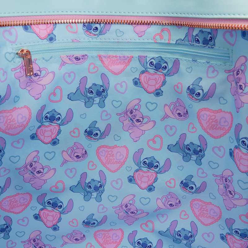 Lilo & Stitch – Bolso de mano Stitch & Angel "Amor Verdadero"