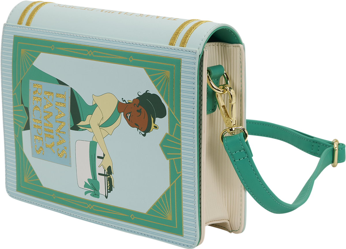 Disney – Bolso bandolera con forma de libro de recetas Princesa Tiana