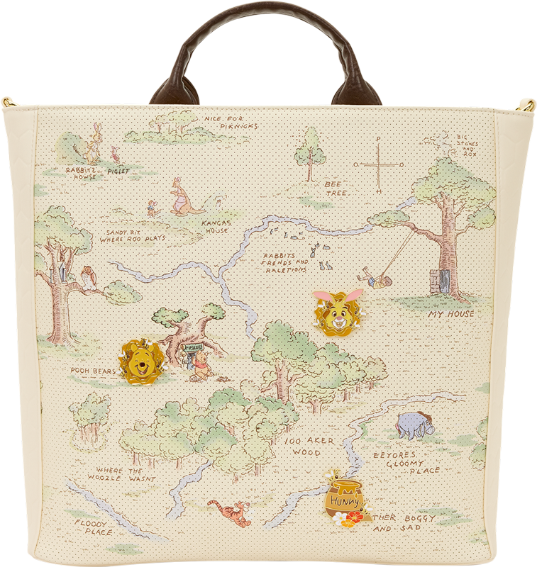 Winnie the Pooh – Winnie the Pooh Hundred Acre Wood Tote Bag