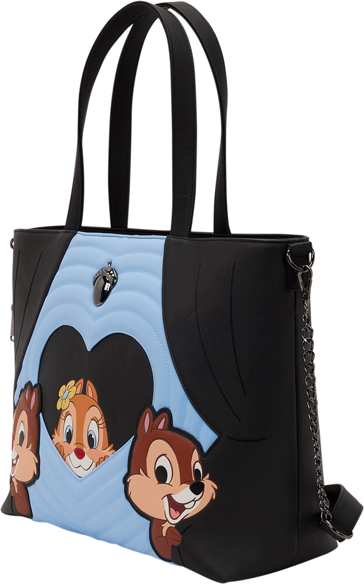 Chip ‘n’ Dale – Two Chips & A Miss Tote Bag with Coin Bag