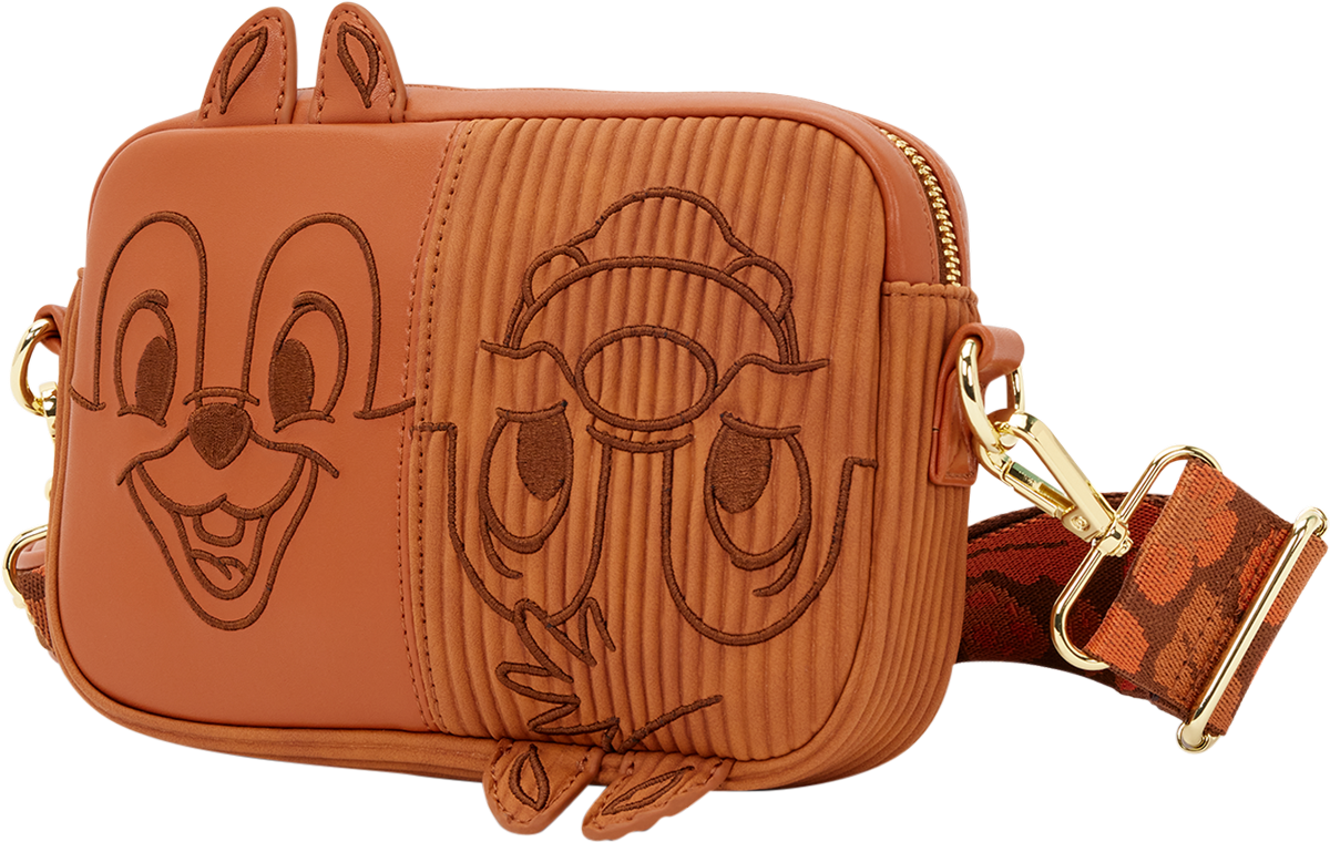 Chip ‘n’ Dale – Corduroy Sling Crossbody Bag with Coin Bag