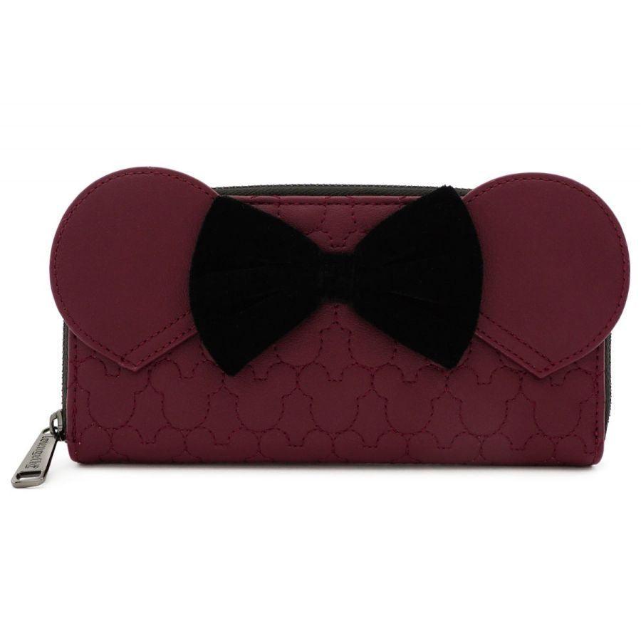 LOUWDWA1068 Disney - Mickey Mouse Brown with Bow & Ears Purse - Loungefly - Titan Pop Culture