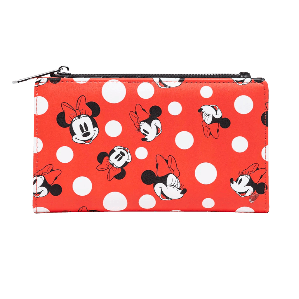 LOUWDWA1587 Disney - Minnie Mouse Polka Dots Red Purse - Loungefly - Titan Pop Culture