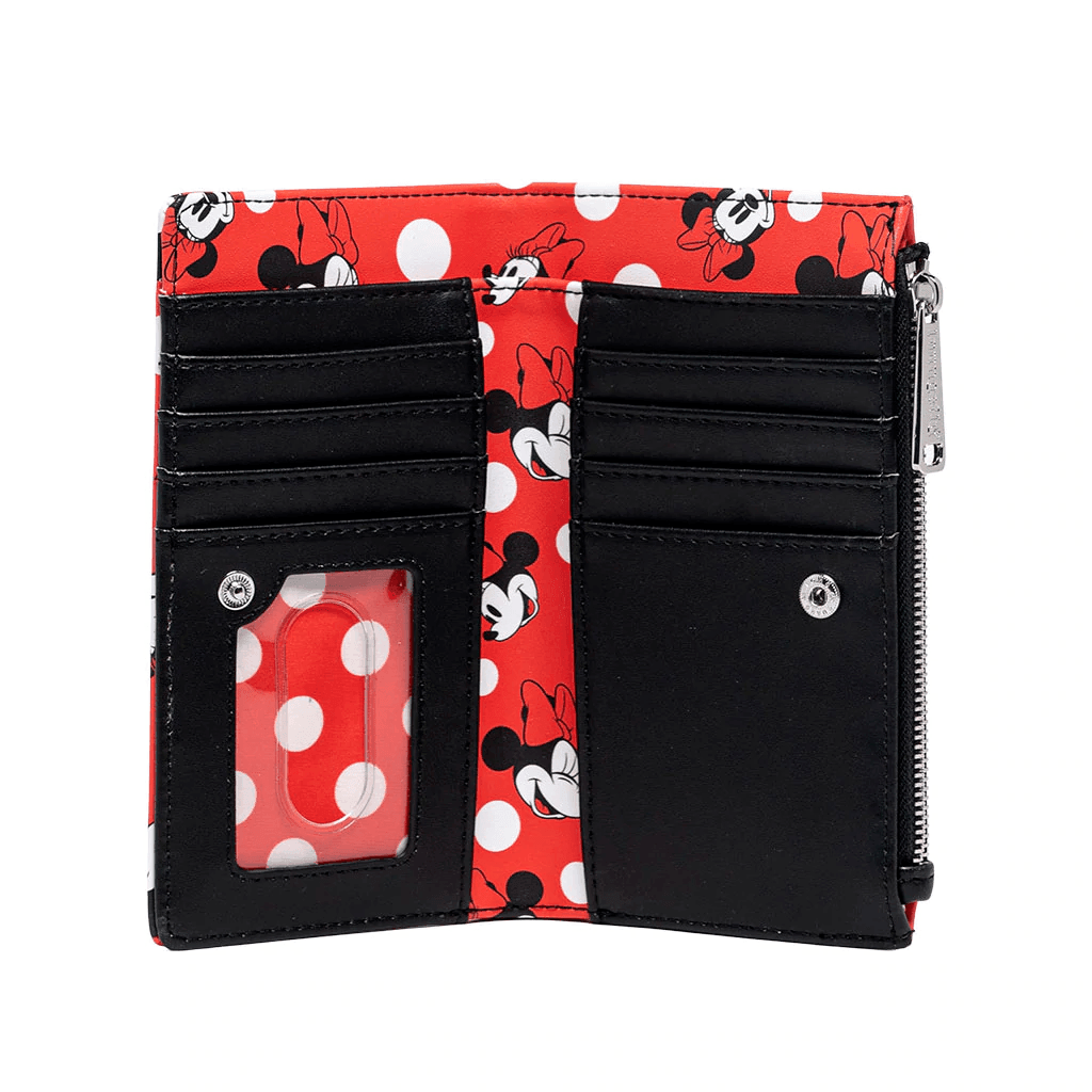 LOUWDWA1587 Disney - Minnie Mouse Polka Dots Red Purse - Loungefly - Titan Pop Culture