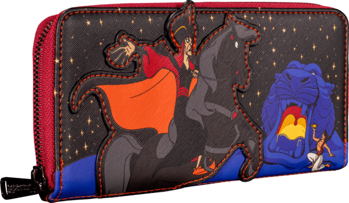 LOUWDWA1796 Aladdin - Jafar Cave Mini Zip Purse - Loungefly - Titan Pop Culture