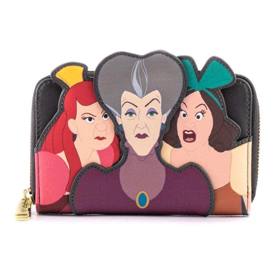 LOUWDWA1854 Cinderella - Step Mother & Sisters Zip Purse - Loungefly - Titan Pop Culture