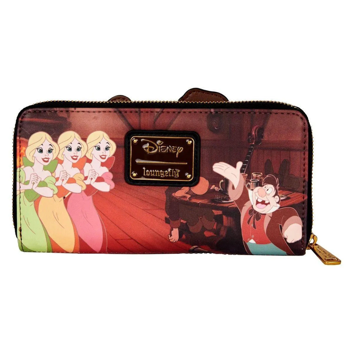 LOUWDWA1951 Beauty and the Beast - Gaston Zip Purse - Loungefly - Titan Pop Culture