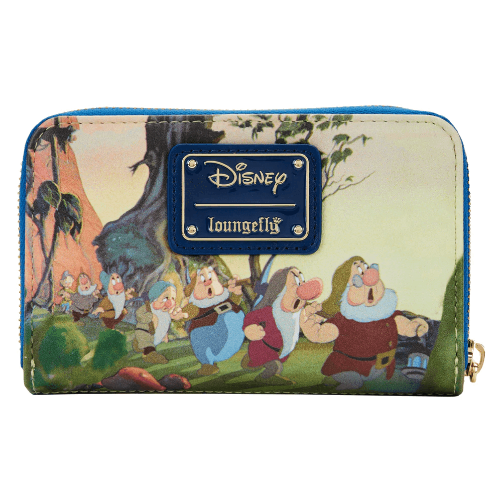 LOUWDWA2010 Snow White and the Seven Dwarfs - Scenes Zip Purse - Loungefly - Titan Pop Culture