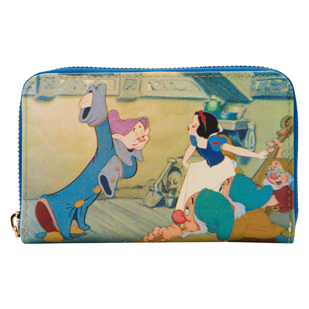 LOUWDWA2010 Snow White and the Seven Dwarfs - Scenes Zip Purse - Loungefly - Titan Pop Culture