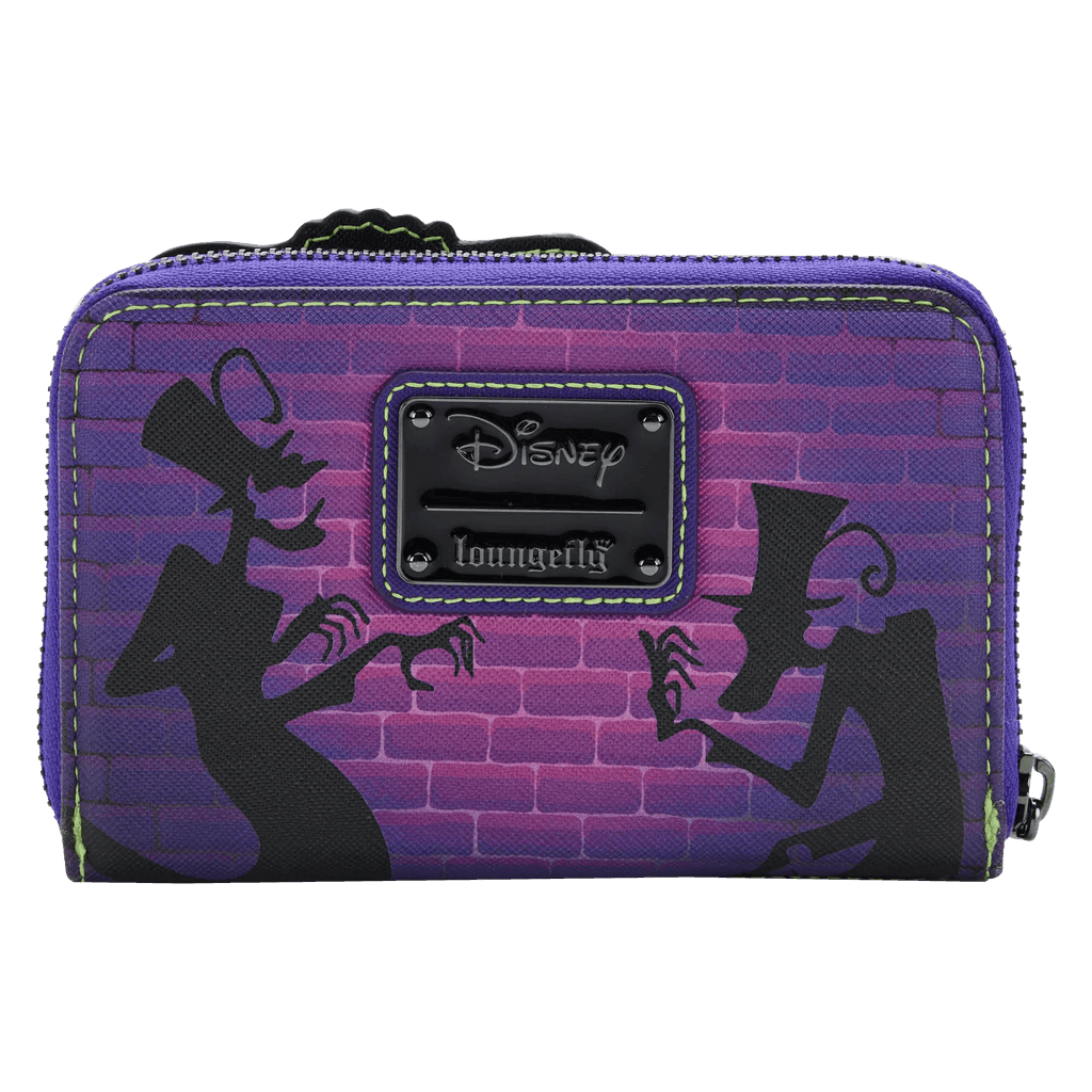 LOUWDWA2014 Princess and the Frog - Facilier Glow Zip Purse - Loungefly - Titan Pop Culture