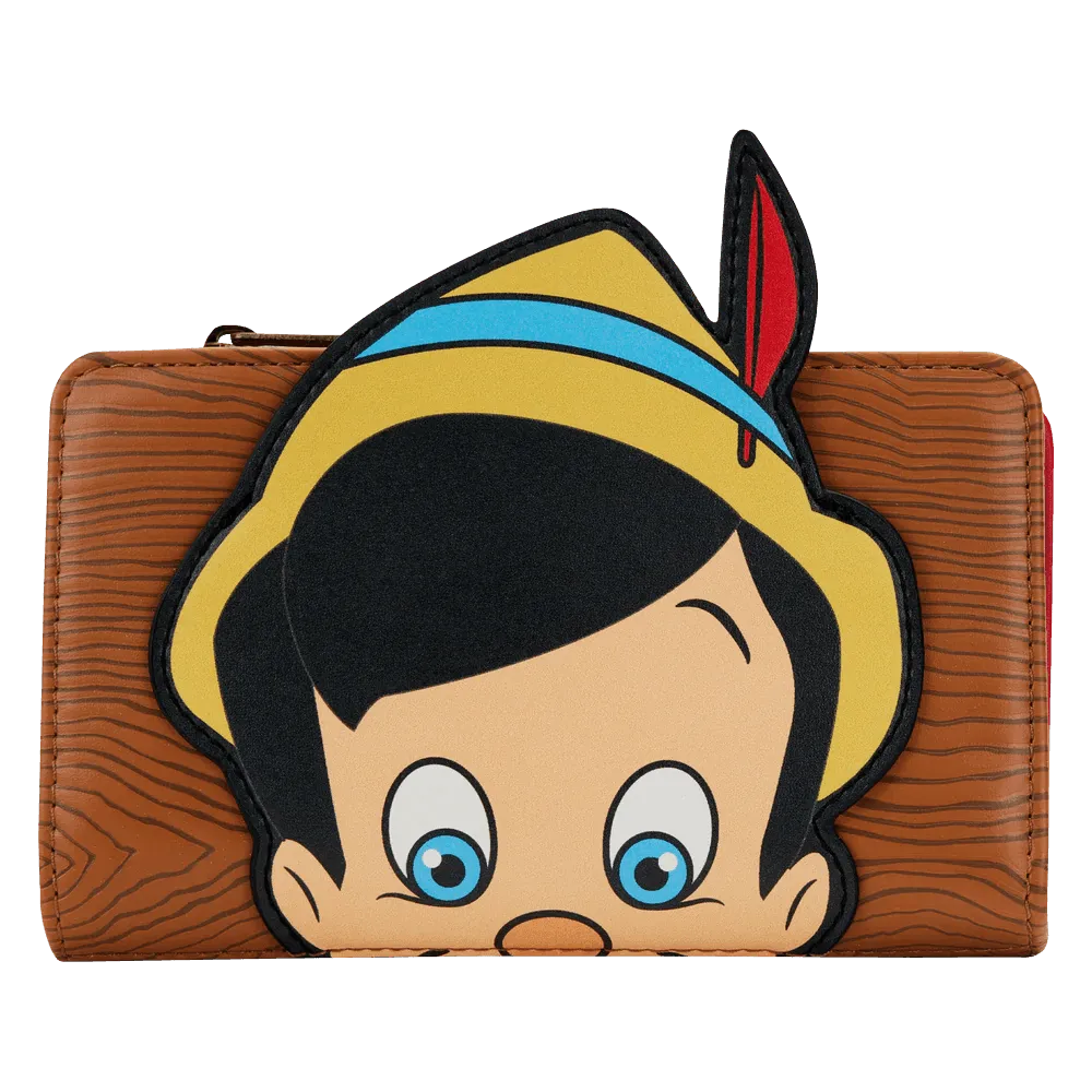 LOUWDWA2020 Pinocchio - Pinocchio Peeking Flap Purse - Loungefly - Titan Pop Culture