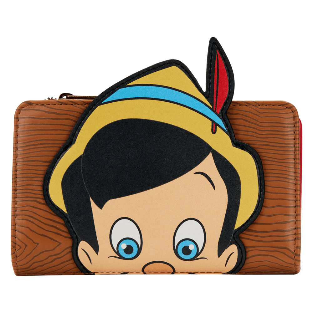 LOUWDWA2020 Pinocchio - Pinocchio Peeking Flap Purse - Loungefly - Titan Pop Culture