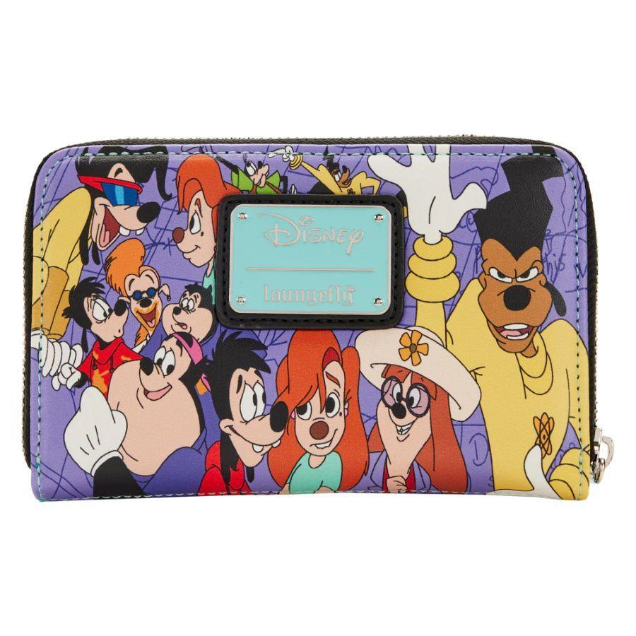 LOUWDWA2086 A Goofy Movie - Collage Zip Purse - Loungefly - Titan Pop Culture