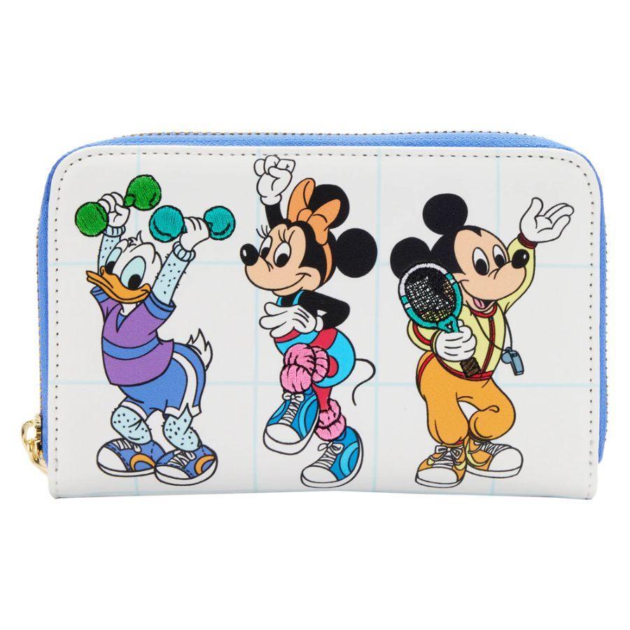 LOUWDWA2094 Disney - Mousercise Zip Purse - Loungefly - Titan Pop Culture