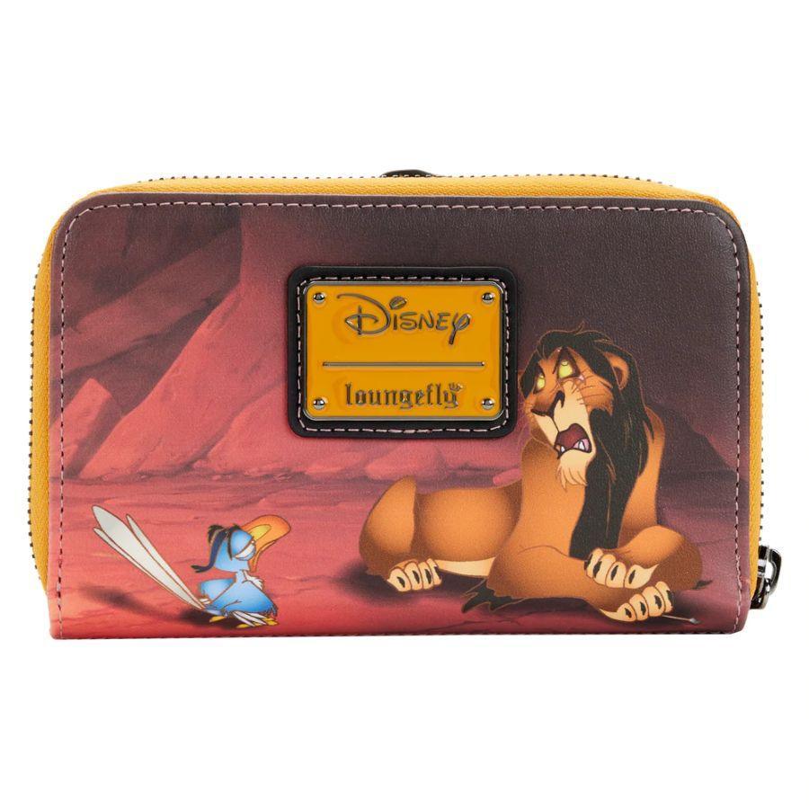 LOUWDWA2113 Lion King (1994) - Scar Scene Zip Purse - Loungefly - Titan Pop Culture