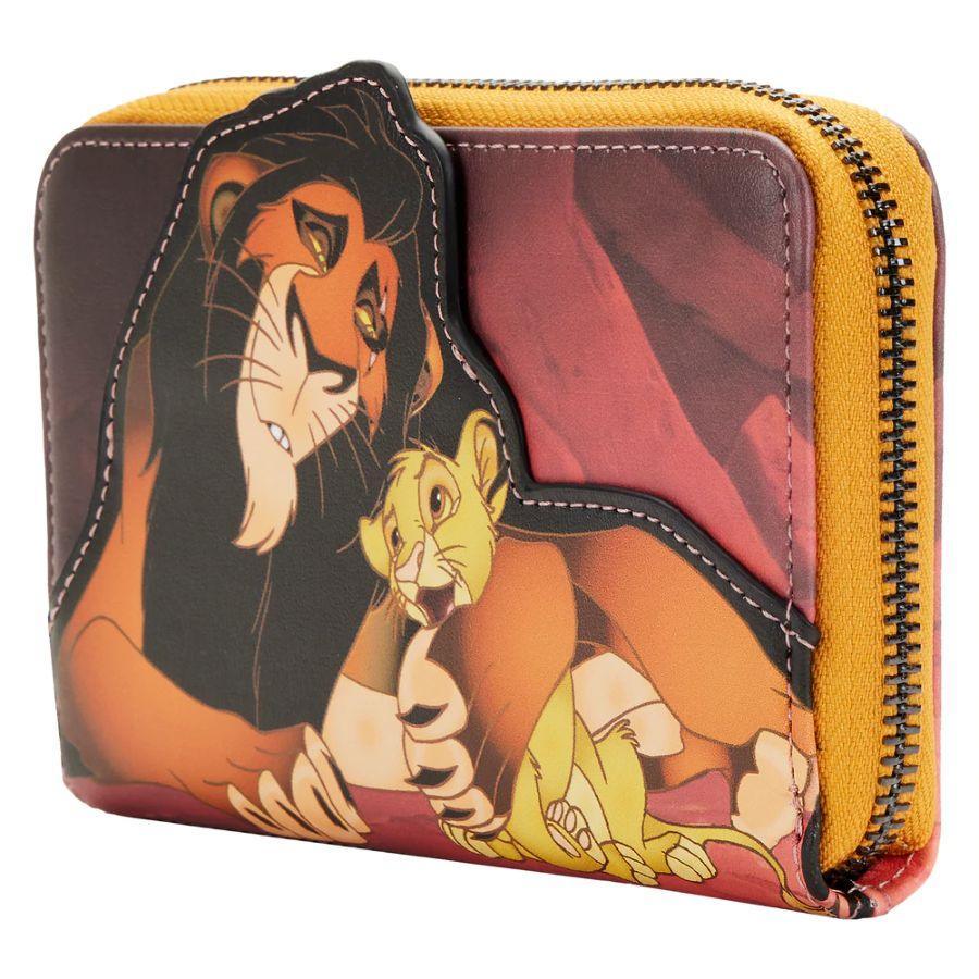 LOUWDWA2113 Lion King (1994) - Scar Scene Zip Purse - Loungefly - Titan Pop Culture