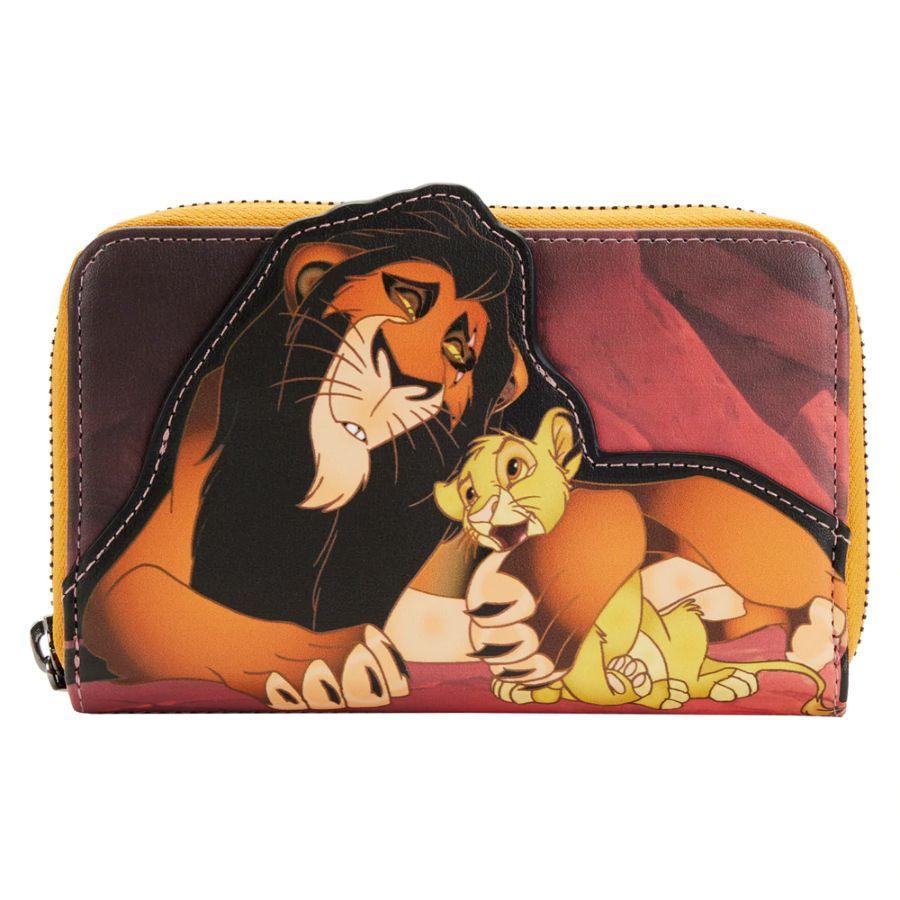 LOUWDWA2113 Lion King (1994) - Scar Scene Zip Purse - Loungefly - Titan Pop Culture