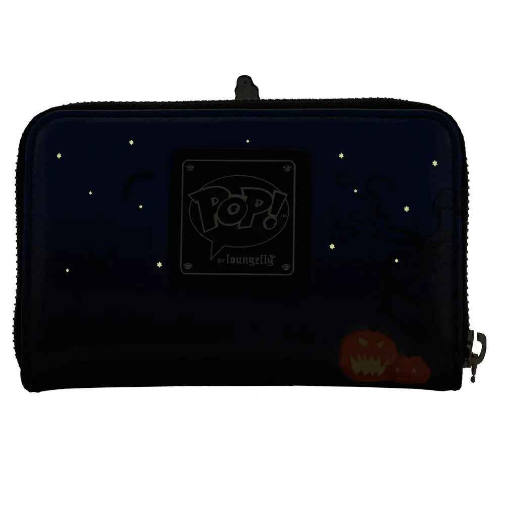 LOUWDWA2222 The Nightmare Before Christmas - Jack Skellington House Pop! Glow Zip Purse - Loungefly - Titan Pop Culture