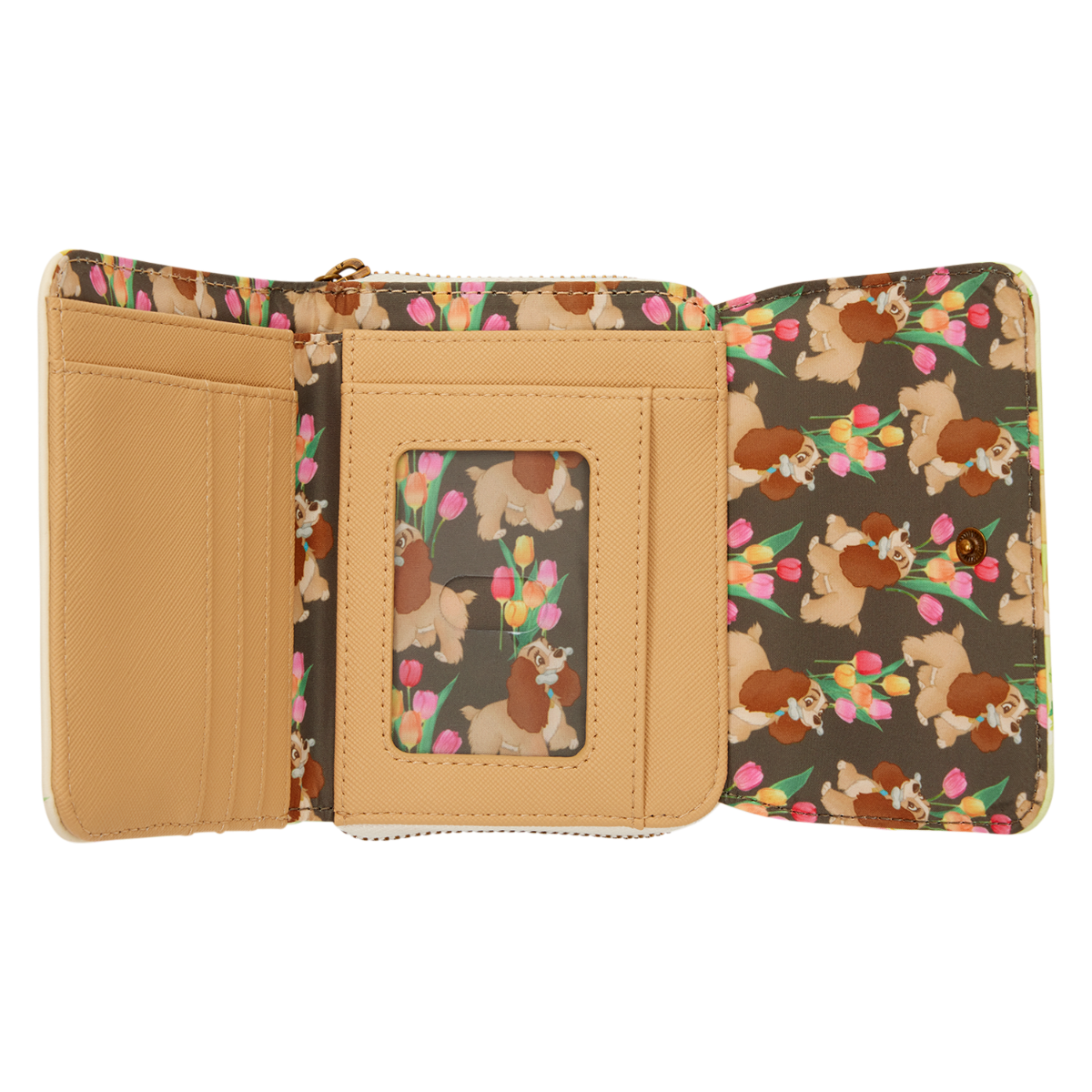 Lady and the Tramp – Pastel Tulip Bifold Wallet