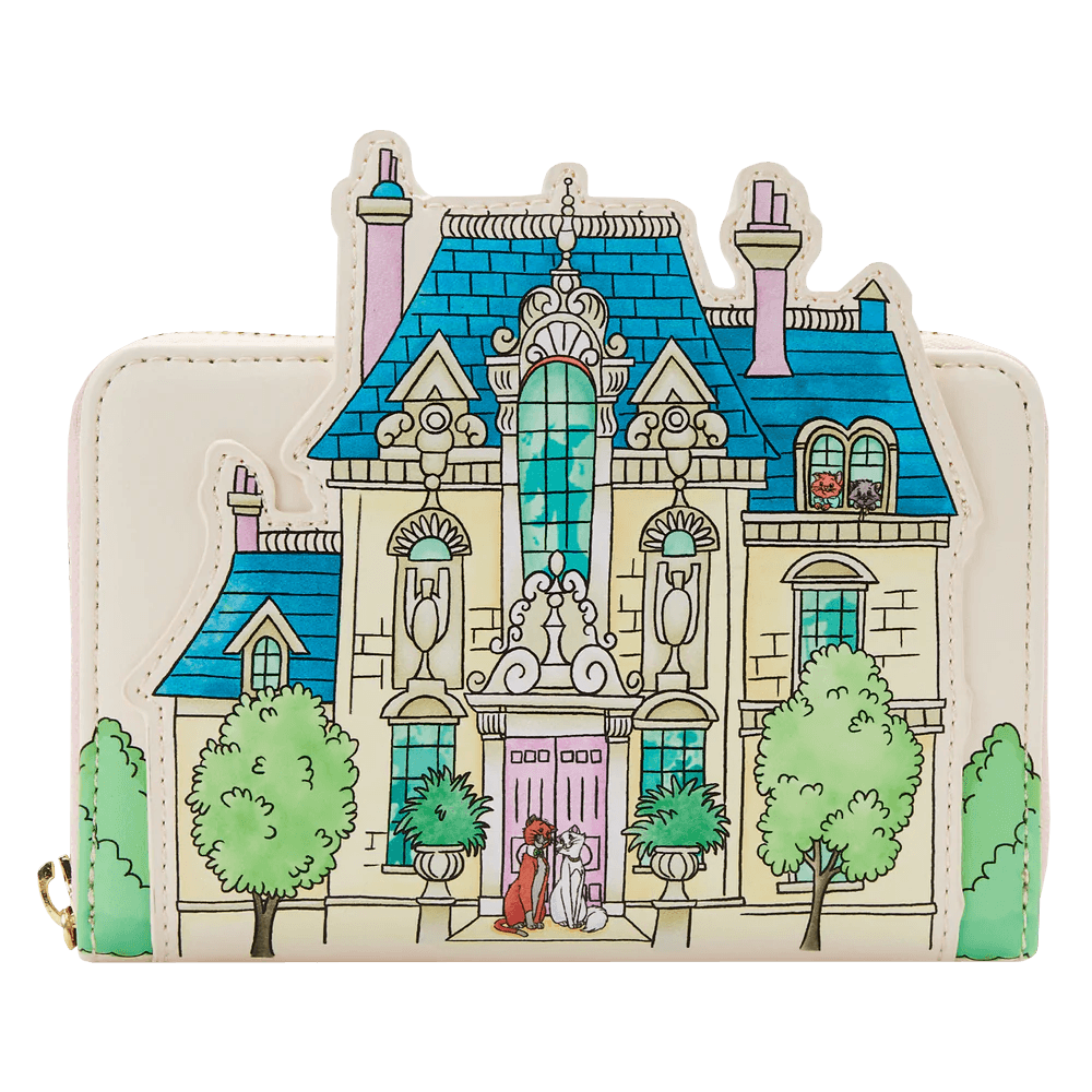 LOUWDWA2369 The Aristocats (1970) - Marie House Zip Around Purse - Loungefly - Titan Pop Culture