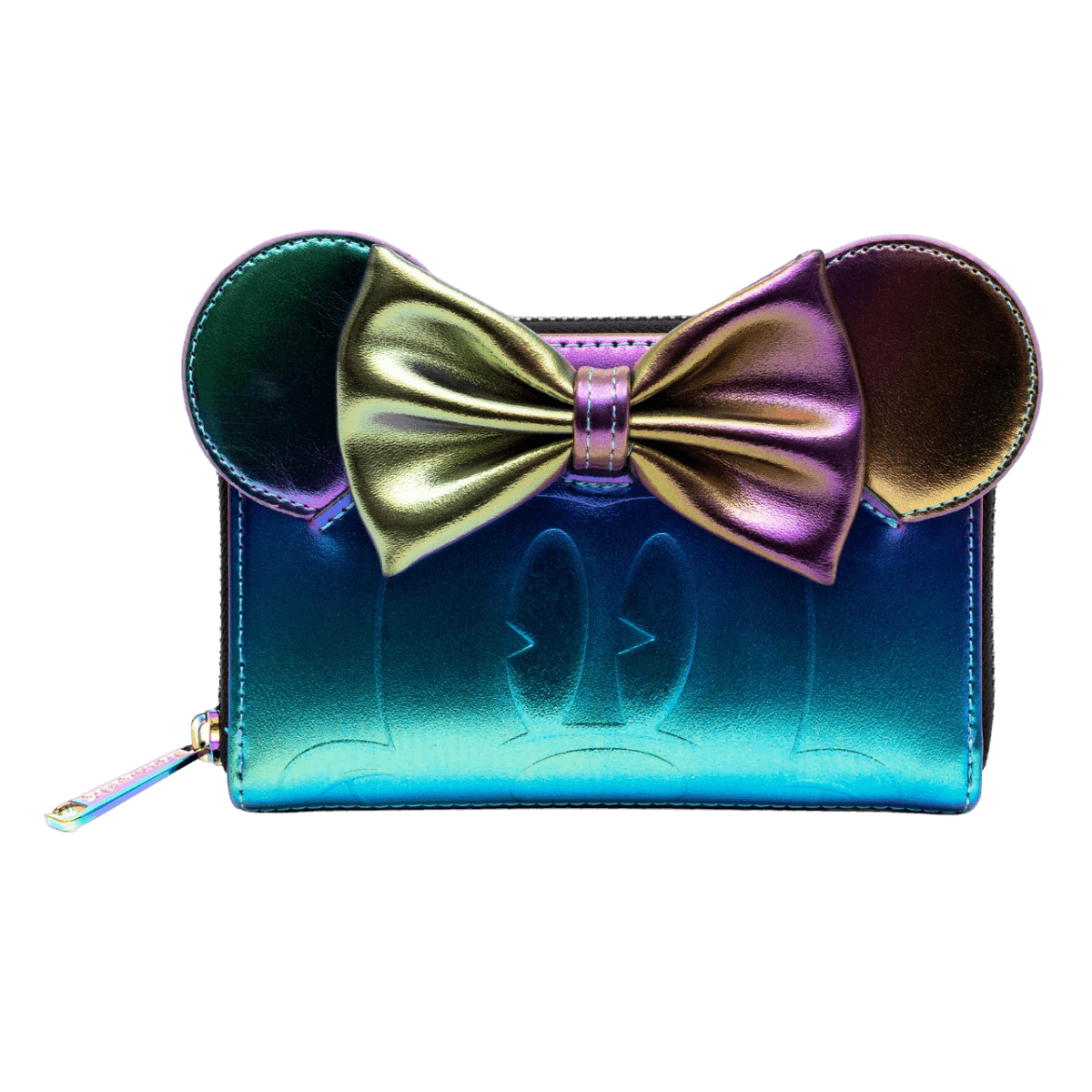 LOUWDWA2380 Disney - Minnie Mouse Oil Slick Wallet [RS] - Loungefly - Titan Pop Culture