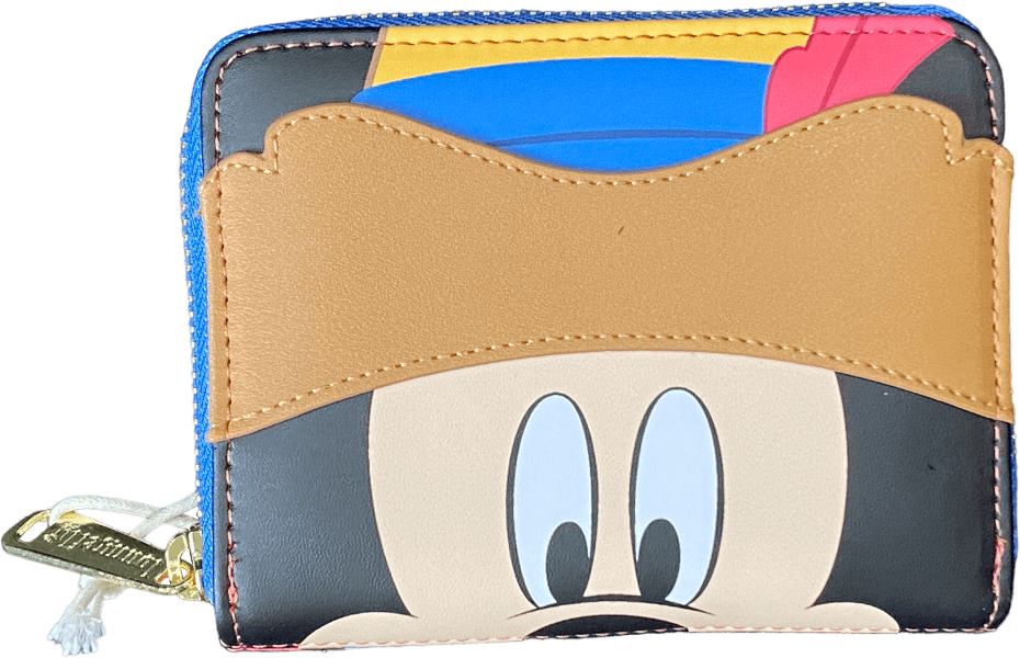 LOUWDWA2404 Disney Three Musketeers - Mickey Mouse Zip Wallet [RS] - Loungefly - Titan Pop Culture