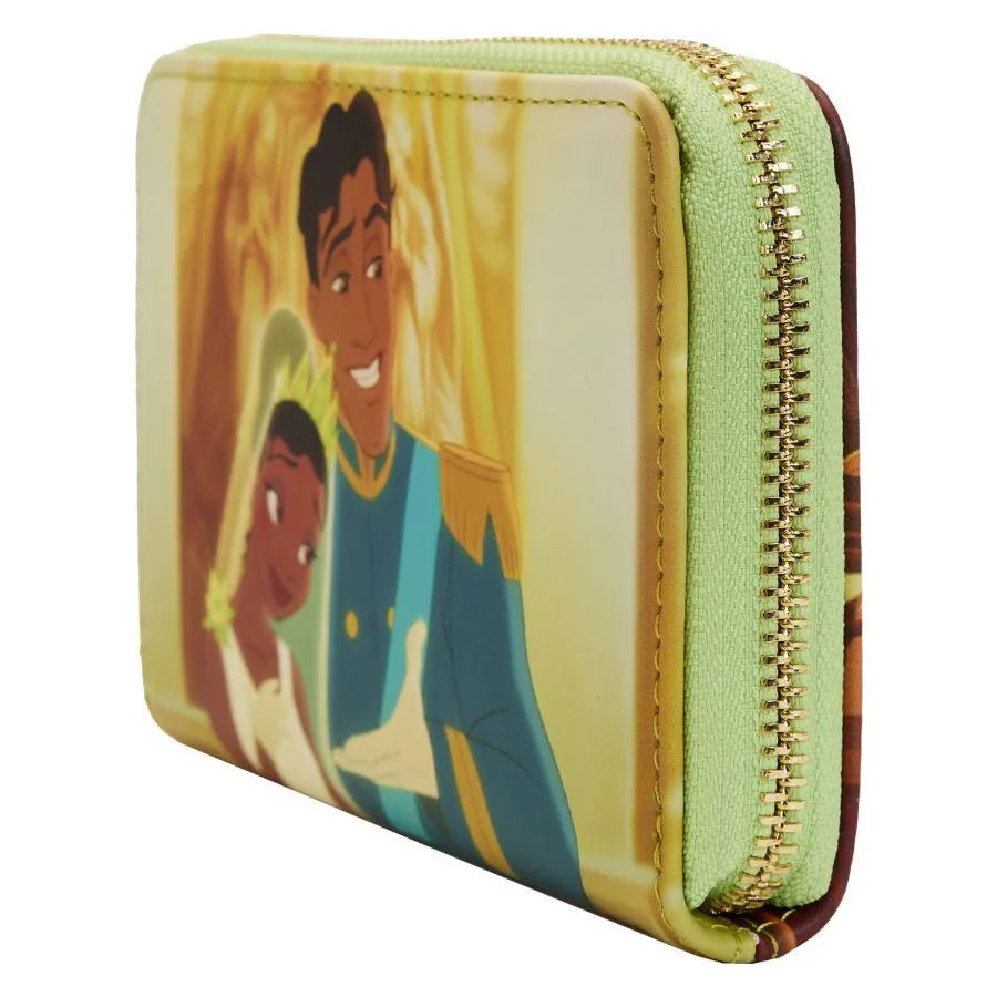 LOUWDWA2416 The Princess & the Frog - Scene Zip Around Purse - Loungefly - Titan Pop Culture