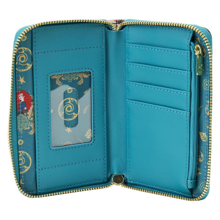 LOUWDWA2466 Brave - Merida Princess Scene Zip Around Purse - Loungefly - Titan Pop Culture