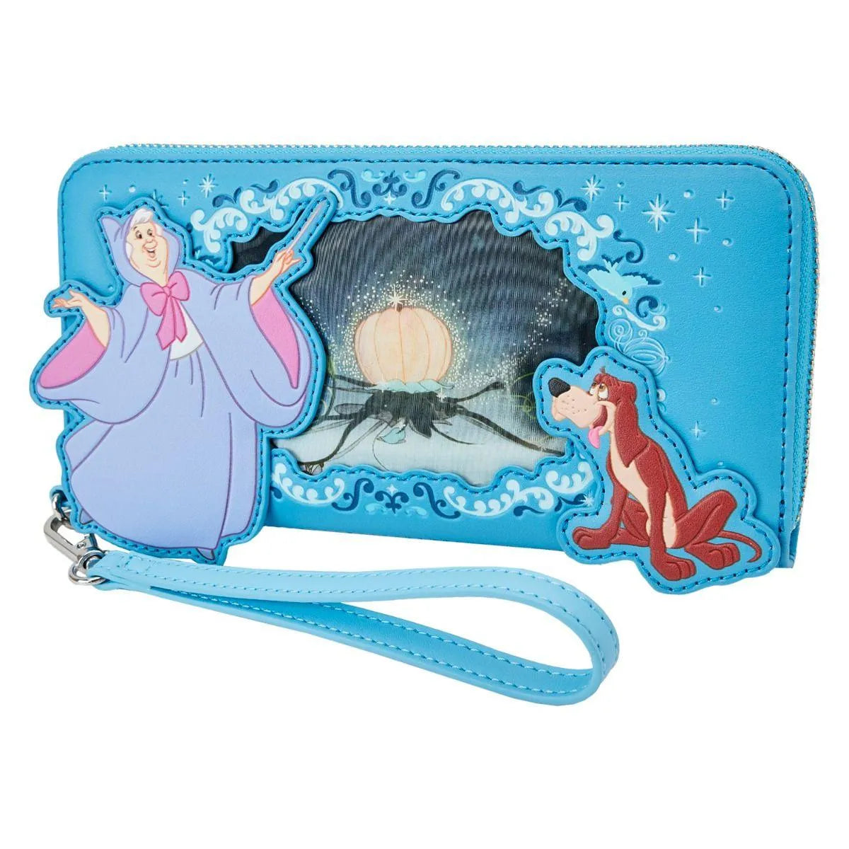 LOUWDWA2561 Cinderella - Princess Lenticular Zip Around Wallet - Loungefly - Titan Pop Culture