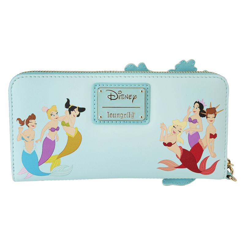 LOUWDWA2623 The Little Mermaid (1989) - Ariel Princess Lenticular Zip Around Wallet - Loungefly - Titan Pop Culture