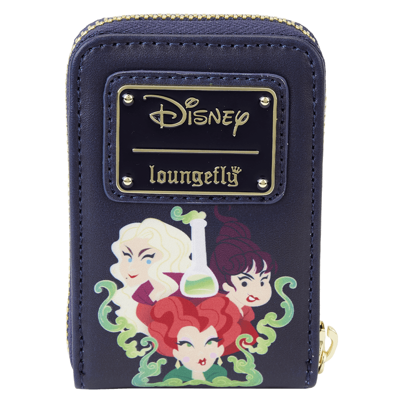 LOUWDWA2631 Hocus Pocus - Sanderson Sisters Cauldron Glow Accordion Wallet - Loungefly - Titan Pop Culture