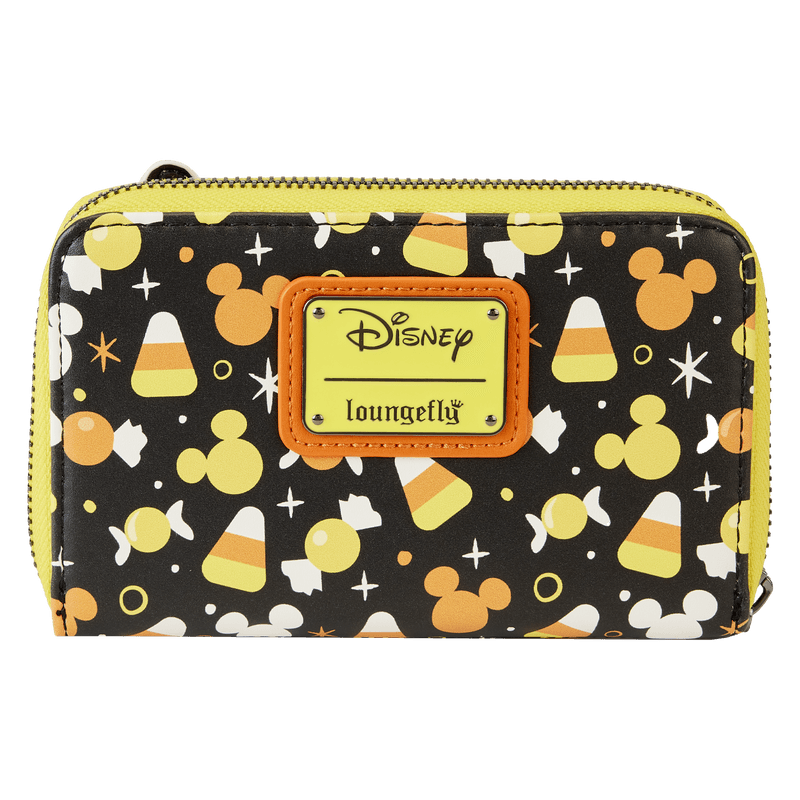 LOUWDWA2650 Disney - Mickey & Friends Candy Corn Zip Around Wallet - Loungefly - Titan Pop Culture