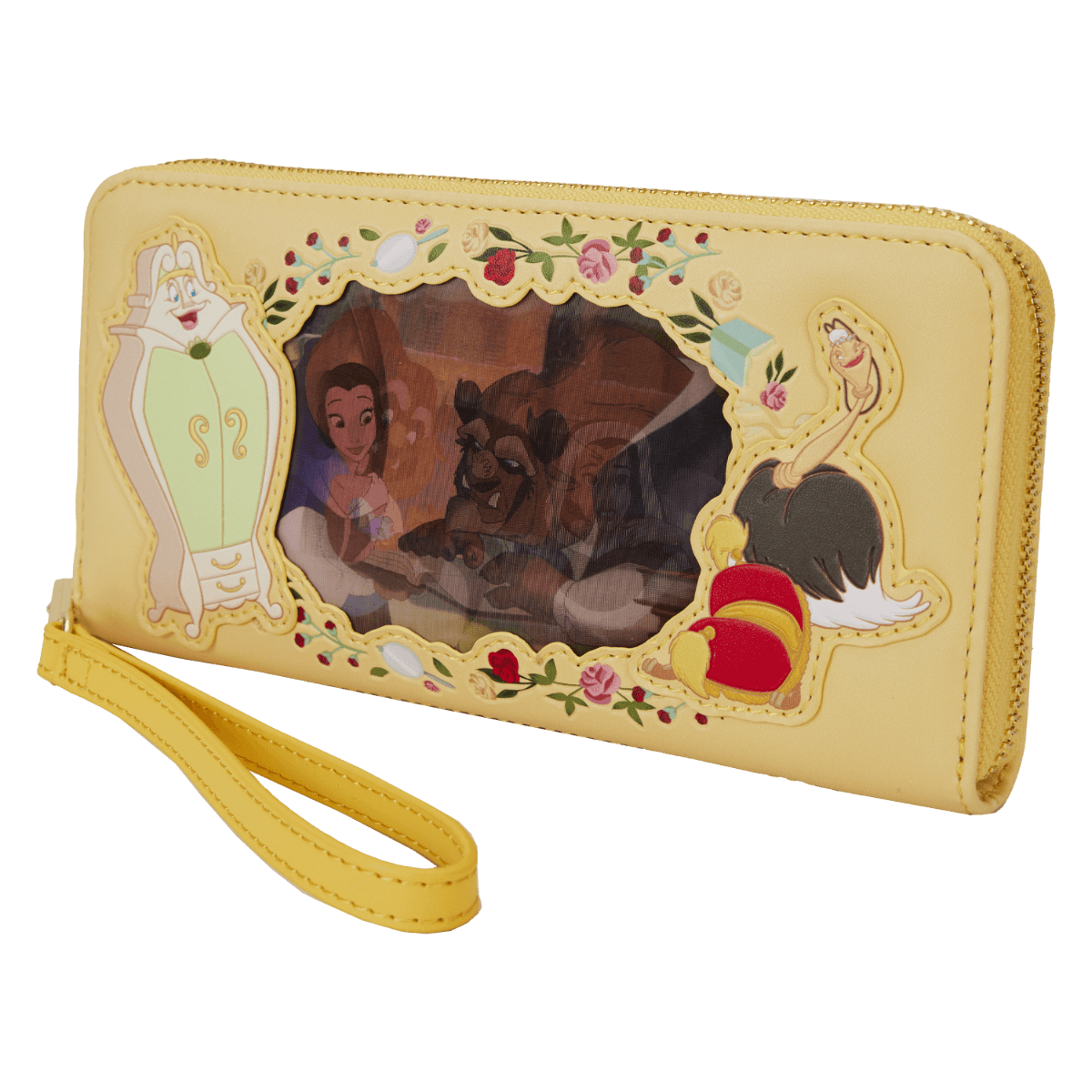 LOUWDWA2663 Beauty & the Beast (1991) - Belle Lenticular Wristlet - Loungefly - Titan Pop Culture