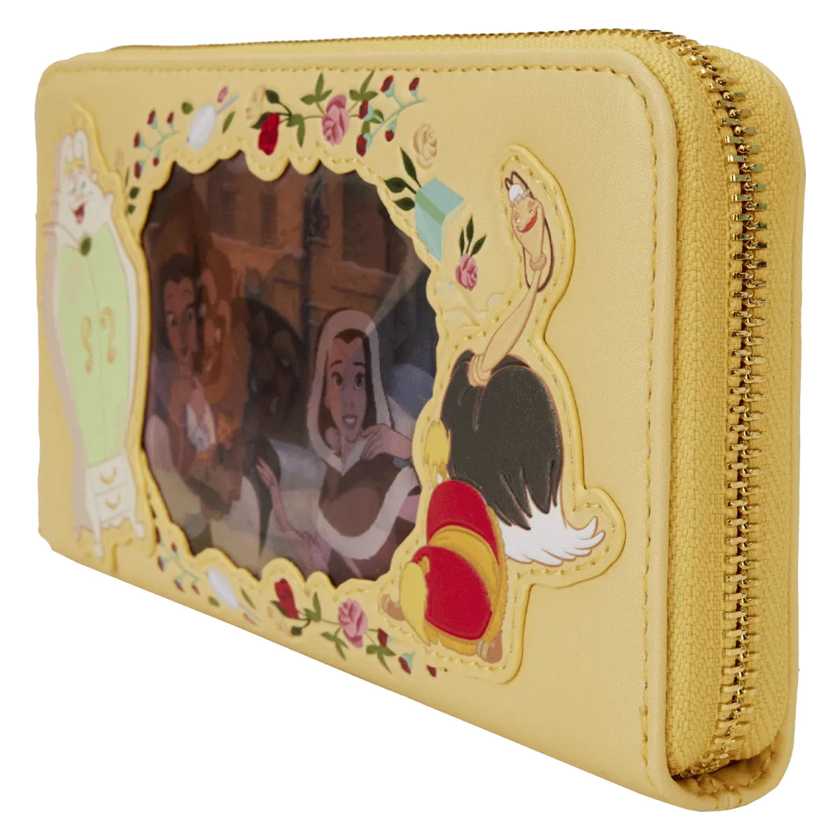 LOUWDWA2663 Beauty & the Beast (1991) - Belle Lenticular Wristlet - Loungefly - Titan Pop Culture