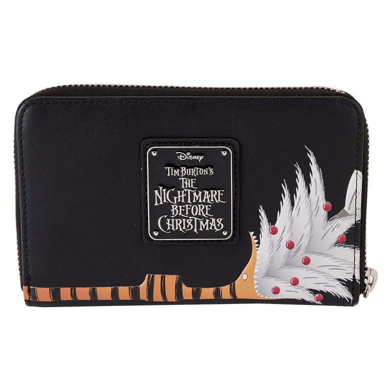 LOUWDWA2876 The Nightmare Before Christmas - Tree String Lights Glow Zip Around Wallet - Loungefly - Titan Pop Culture