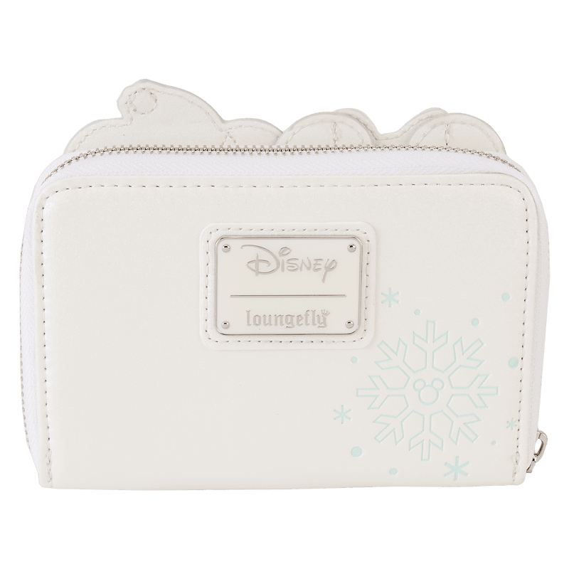 LOUWDWA2878 Disney - Mickey & Minnie Pastel Snowman Zip Around Wallet - Loungefly - Titan Pop Culture