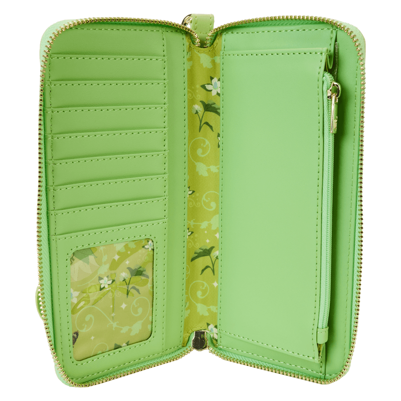 LOUWDWA2879 The Princess & The Frog - Tiana Princess Series Lenticular Zip Around Wristlet - Loungefly - Titan Pop Culture