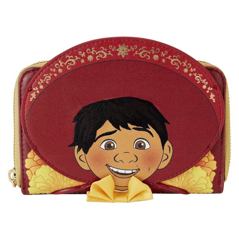 LOUWDWA2888 Coco - Miguel Mariachi Cosplay Zip Around Wallet - Loungefly - Titan Pop Culture