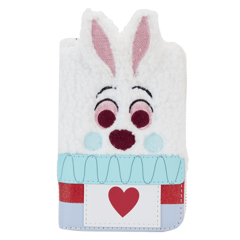 LOUWDWA2899 Alice in Wonderland (1951) - White Rabbit Cosplay Zip Around Wallet - Loungefly - Titan Pop Culture